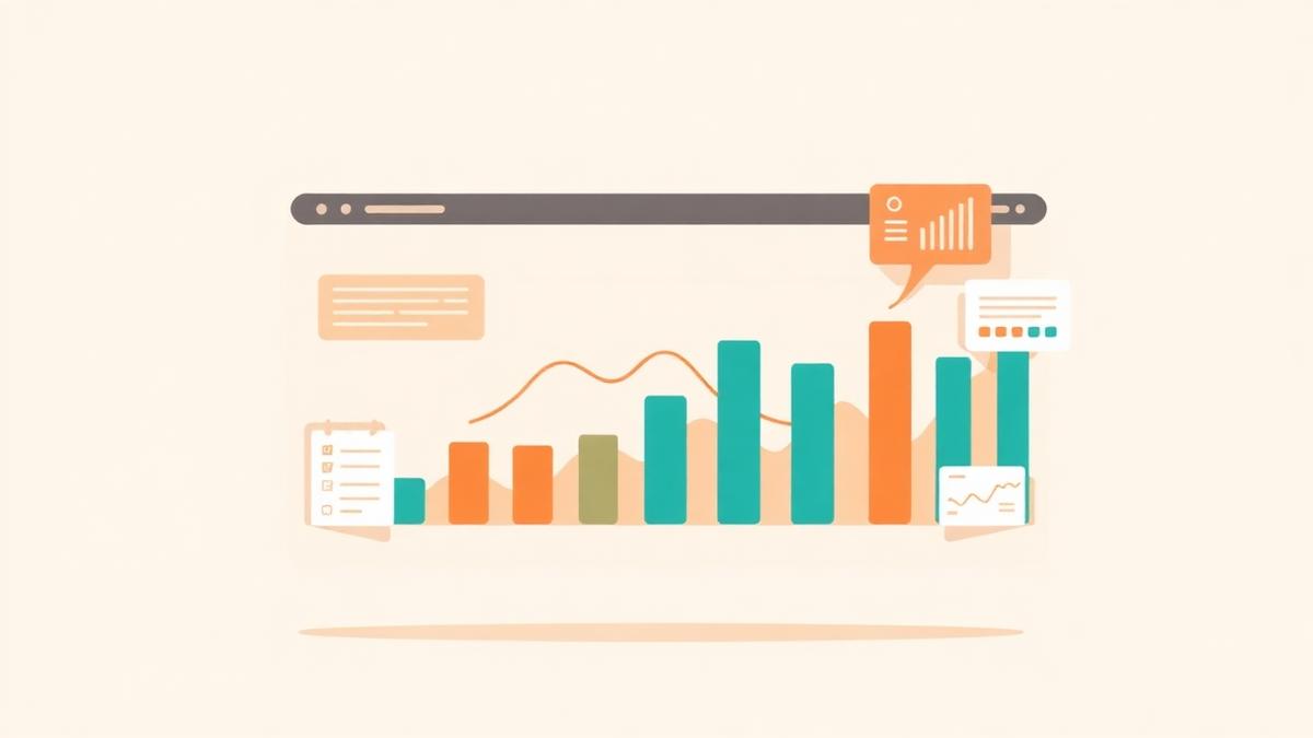 Dashboard charts and metrics for fundraising analytics